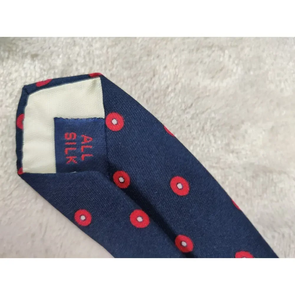 Vintage Hathaway Geometric Tie Designer All Silk 3